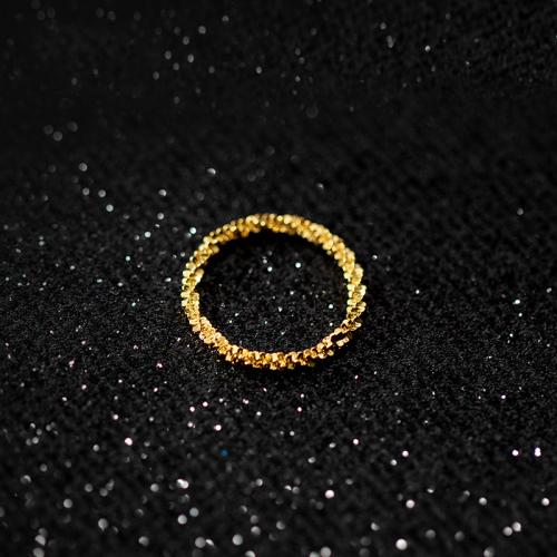 Solidny srebrny pierścień, 925 Srebro, Powlekane, biżuteria moda & różnej wielkości do wyboru & dla kobiety, dostępnych więcej kolorów, bez zawartości niklu, ołowiu i kadmu, sprzedane przez PC