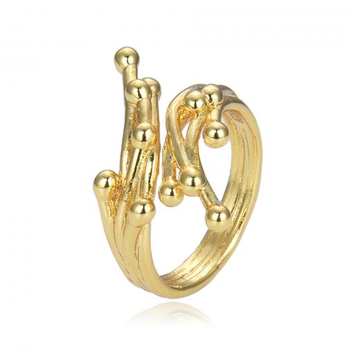 Brass δάχτυλο του δακτυλίου, Ορείχαλκος, επιχρυσωμένο, κοσμήματα μόδας & για τη γυναίκα, περισσότερα χρώματα για την επιλογή, νικέλιο, μόλυβδο και κάδμιο ελεύθεροι, Sold Με PC