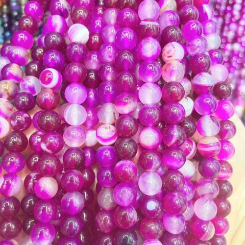 Agate Beads, Round, DIY & different size for choice, more colors for choice, Sold Per Approx 38 cm Strand