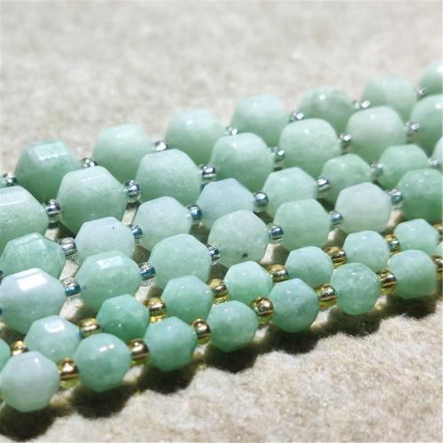 Natural Chalcedony Bead, DIY & different size for choice & faceted, light green, Sold Per Approx 36-38 cm Strand