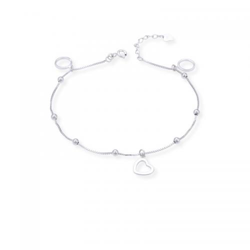 Tibetan Style Anklet, with 3cm extender chain, polished, fashion jewelry & for woman, nickel, lead & cadmium free, Length:Approx 21 cm, Sold By PC