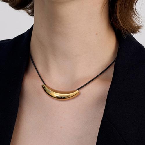 Edelstahl Schmuck Halskette, 304 Edelstahl, mit Verlängerungskettchen von 5cm, plattiert, Modeschmuck, keine, Länge:40 cm, verkauft von PC