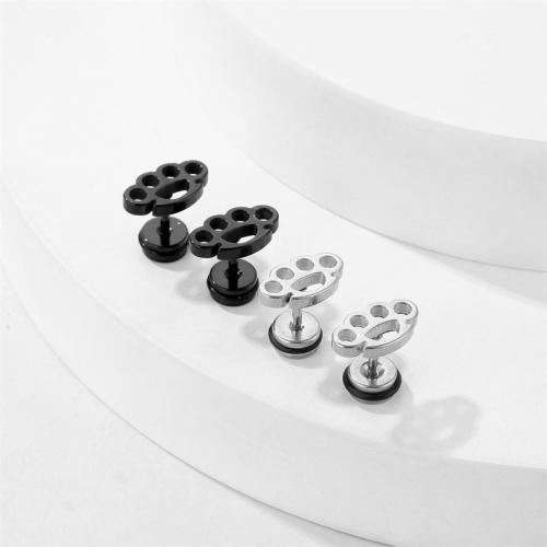 Titanium Steel  Earring plated fashion jewelry Sold By PC