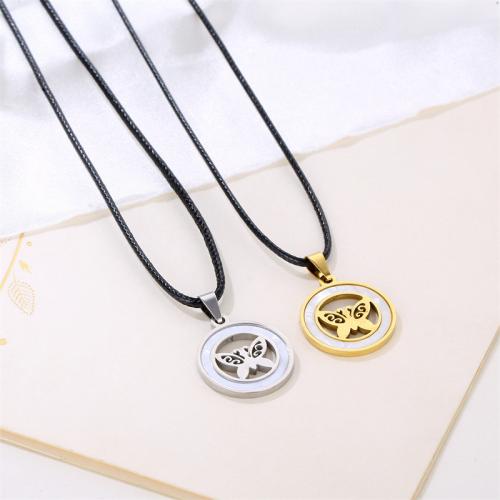 Stainless Steel Pendants 304 Stainless Steel with Shell Round plated fashion jewelry 20mm Sold By PC