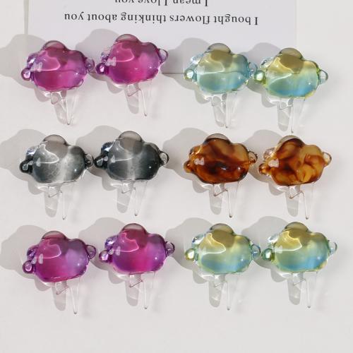 Resin Jewelry Beads Cloud DIY Sold By PC