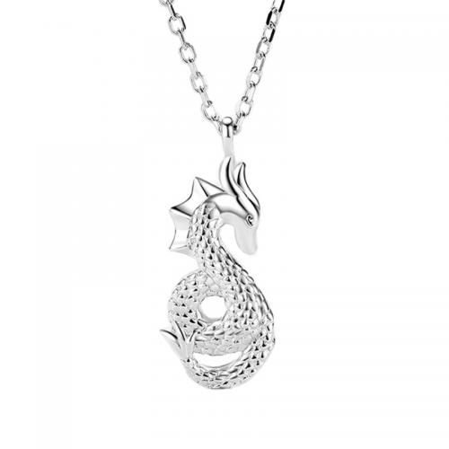 925 Sterling Silver Necklaces, with 5CM extender chain, plated, Unisex, platinum color, Length:Approx 50 cm, Sold By PC