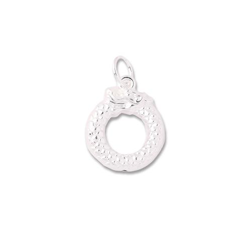 925 Sterling Silver Pendant, DIY, platinum color, Sold By PC