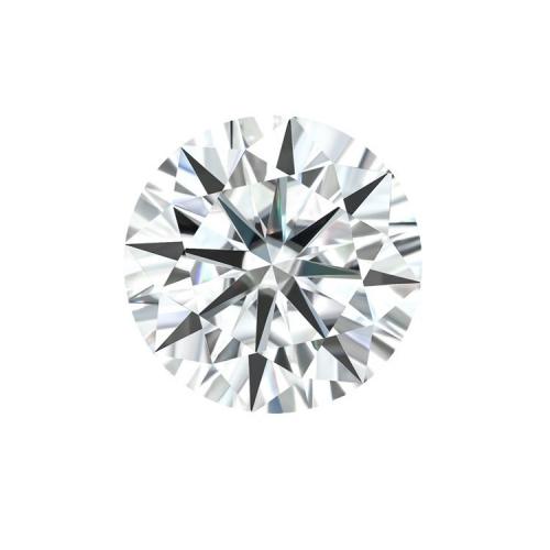Abalorios de Diamantes de Imitación, Moissanite, pulido, diverso tamaño para la opción & diferentes estilos para la opción, color de platina, Vendido por UD
