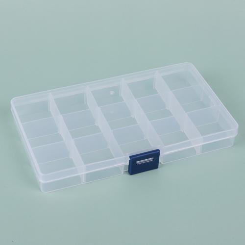 Storage Box, Polypropylene(PP), Square, dustproof & multifunctional, 176x100x21mm, Sold By PC