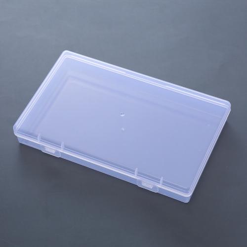Boîte de rangement, Polypropylène (pp), rectangle, Anti-poussière, 175x105x28mm, Vendu par PC