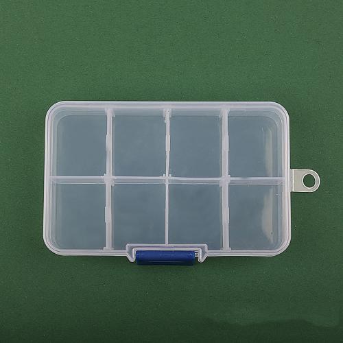 Boîte de rangement, Polypropylène (pp), rectangle, Anti-poussière & multifonctionnel, 105x66x23mm, Vendu par PC