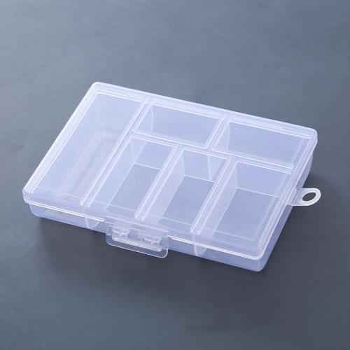 Storage Box, Polypropylene(PP), Rectangle, dustproof & multifunctional, 120x85x23mm, Sold By PC