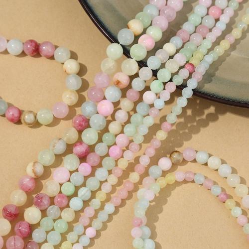 Natural Jade Beads, Persian Jade, Round, DIY & different size for choice, 10PCs/Bag, Sold By Bag