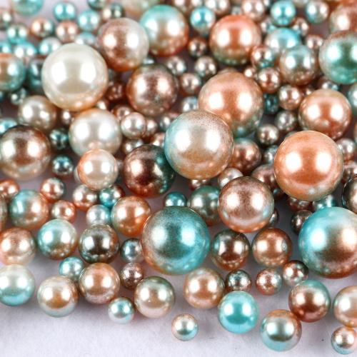ABS plastične perle, ABS plastike, Krug, možete DIY & različite veličine za izbor, više boja za izbor, Prodano By Torba