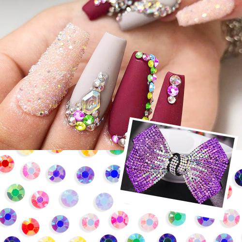 3D Nail Art Decoration, Resin, DIY, more colors for choice, 3mm, Sold By Box