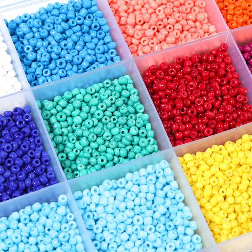 Glass Beads Beads, stoving varnish, DIY & different size for choice, more colors for choice, 450G/Bag, Sold By Bag