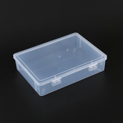 Storage Box, Polypropylene(PP), Square, dustproof, 230x165x50mm, Sold By PC