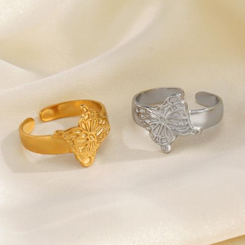 Палец кольцо из нержавеющей стали, Нержавеющая сталь 304, Другое покрытие, ювелирные изделия моды, Много цветов для выбора, Ring inner diameter:1.6cm, продается PC
