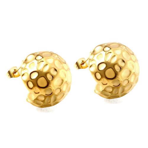 Stainless Steel Stud Earrings, 304 Stainless Steel, Vacuum Ion Plating, fashion jewelry & different styles for choice & for woman, more colors for choice, Sold By Pair