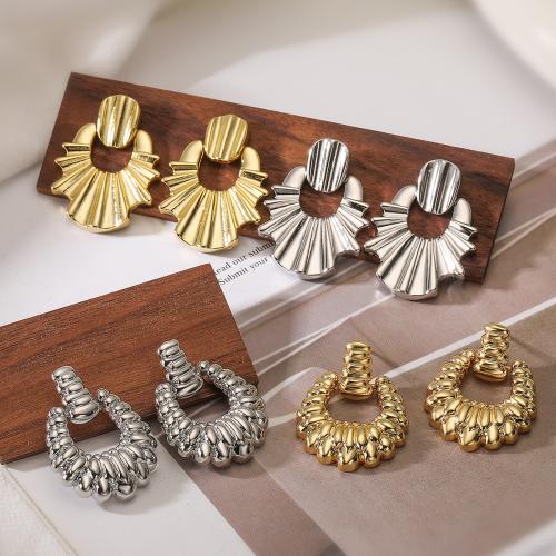 Brass Drop Earring, plated, fashion jewelry & different designs for choice, more colors for choice, nickel, lead & cadmium free, Sold By Pair