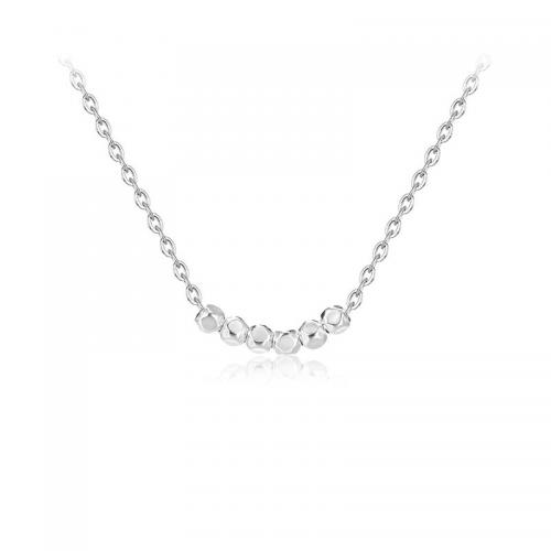 Sterling Silber Halsketten, 925 Sterling Silber, mit Verlängerungskettchen von 5CM, poliert, für Frau, keine, Länge:ca. 40 cm, verkauft von PC