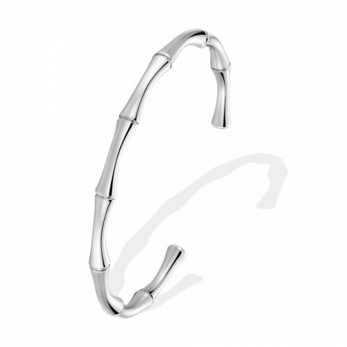 Titanium stål armbånd, mode smykker & for kvinde, flere farver til valg, nikkel, bly & cadmium fri, 5mm, Indvendig diameter:Ca. 60mm, Solgt af PC