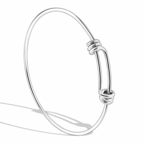 Stainless Steel Bangle, 316 Stainless Steel, fashion jewelry & Unisex, original color, nickel, lead & cadmium free, 1.50mm, Sold By PC
