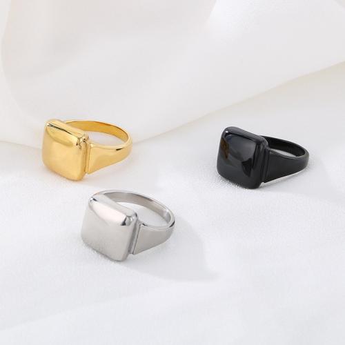 Stainless Steel Finger Ring, 304 Stainless Steel, fashion jewelry & Unisex & different size for choice, more colors for choice, Sold By PC