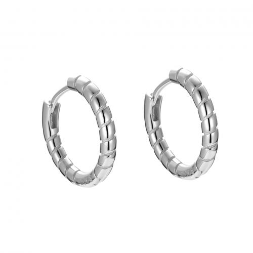 925 Sterling Silber Ohrringe, plattiert, für Frau, keine, verkauft von Paar