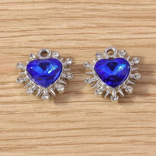 Tibetan Style Rhinestone Pendants, DIY & different styles for choice & with rhinestone, nickel, lead & cadmium free, Approx 10PCs/Bag, Sold By Bag