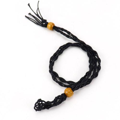 Fashion Necklace Cord, Leather, handmade, DIY & Unisex, more colors for choice, Length:Approx 50 cm, Sold By PC