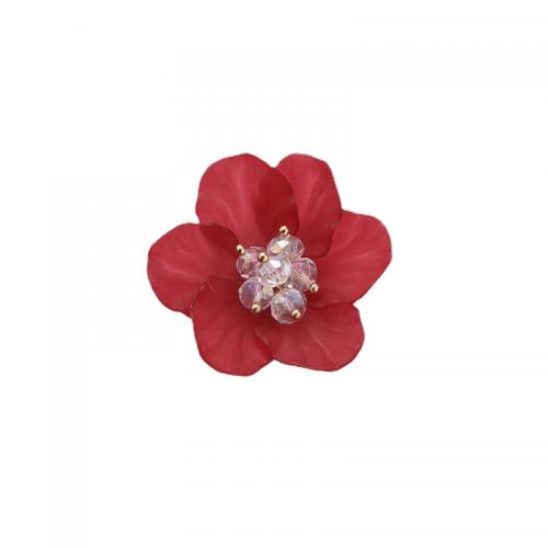 Hair Accessories DIY Findings Acrylic Flower 39mm Sold By PC