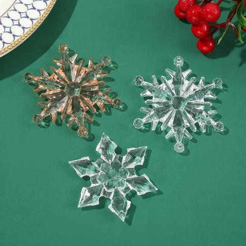 クリスマス用品, アクリル, 雪の結晶, 異なるスタイルを選択, 500G/ロト, 売り手 ロト