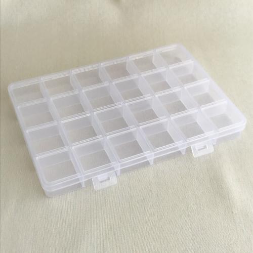 Storage Box, Polypropylene(PP), Rectangle, dustproof & multifunctional, 195x132x19mm, Sold By PC