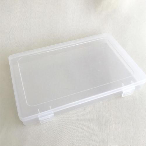 Коробка для хранения, Полипропилен(PP), Прямоугольная форма, Пылезащитный, 240x160x30mm, продается PC