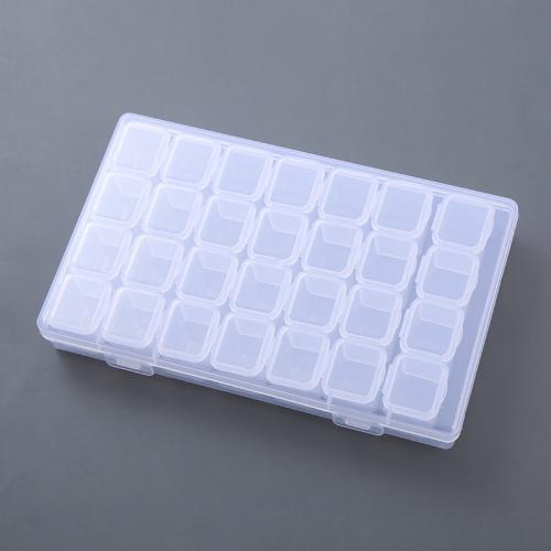 Storage Box, Polypropylene(PP), Rectangle, dustproof & multifunctional, 175x105x28mm, Sold By PC