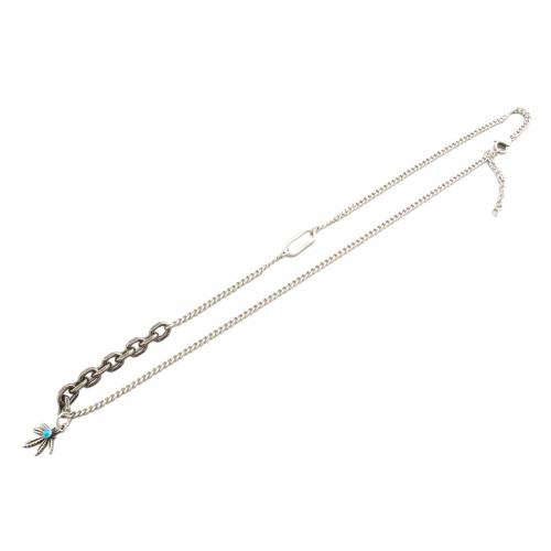 Colar de jóias de aço inoxidável, Aço inoxidável 304, joias de moda & unissex, 19.50mm, comprimento Aprox 57.5 cm, vendido por PC