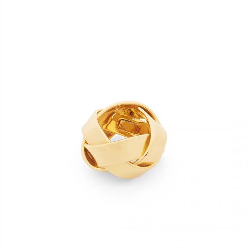 Anel de latão, cobre, banhado a ouro 18k, joias de moda & para mulher, dourado, níquel, chumbo e cádmio livre, tamanho:7, vendido por PC
