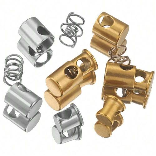 Rustfrit stål Lås Fund, 304 rustfrit stål, mode smykker & du kan DIY, flere farver til valg, nikkel, bly & cadmium fri, Solgt af PC