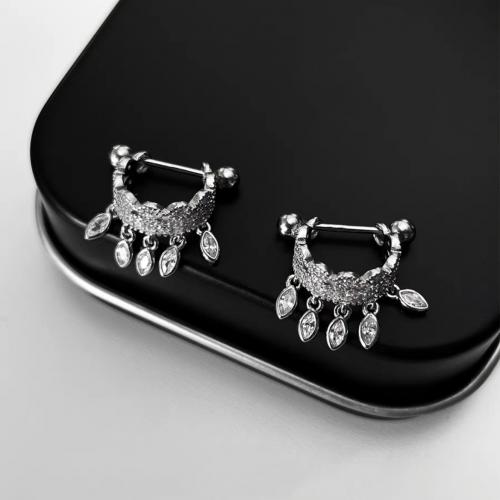 925 Sterling Silver Hoop Earrings plated for woman silver color Inner 8.5mm outer 10.8mm Sold By Pair