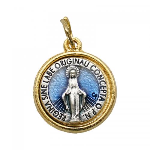 Zinc Alloy Enamel Pendants gold color plated fashion jewelry & Unisex nickel lead & cadmium free Sold By PC