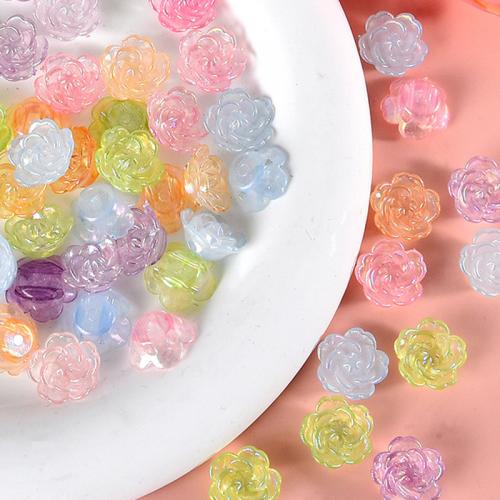 Mobile Phone DIY Decoration Resin Rose double-hole Sold By PC