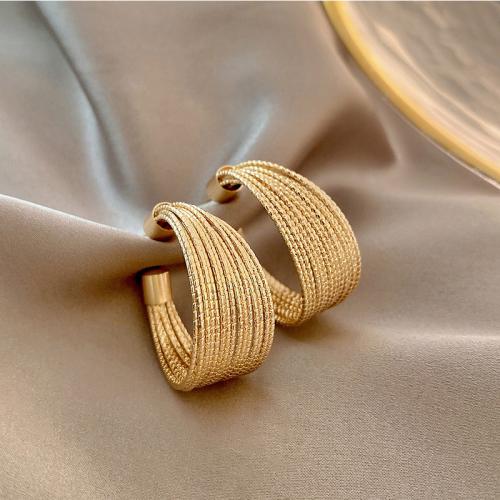 Tibetan Style Stud Earring, plated, fashion jewelry, golden, nickel, lead & cadmium free, 30x12mm, Sold By Pair