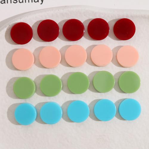 Fashion Resin Cabochons, Round, DIY, more colors for choice, 13mm, Sold By PC