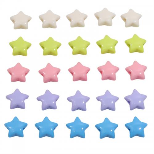 Opaque Acrylic Beads, DIY & for woman, more colors for choice, 30PCs/Bag, Sold By Bag
