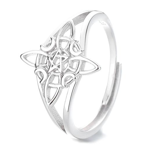 Sterling Silver Jewelry Finger Ring, 925 argento sterlina, placcato, per la donna, nessuno, Venduto da PC