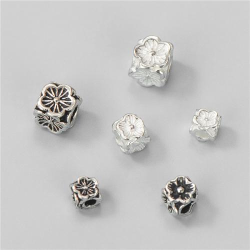 925 Sterling Silber Perlen, 925er Sterling Silber, DIY & verschiedene Größen vorhanden, keine, verkauft von PC