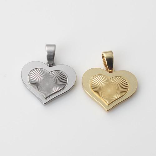 Brass Heart Pendants, plated, DIY, more colors for choice, nickel, lead & cadmium free, 13.90x12x1.80mm, Sold By PC