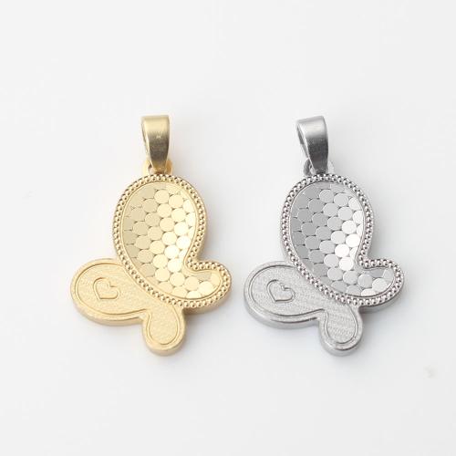 Brass Jewelry Pendants, Butterfly, plated, DIY, more colors for choice, nickel, lead & cadmium free, 20x14.40x1.70mm, Sold By PC