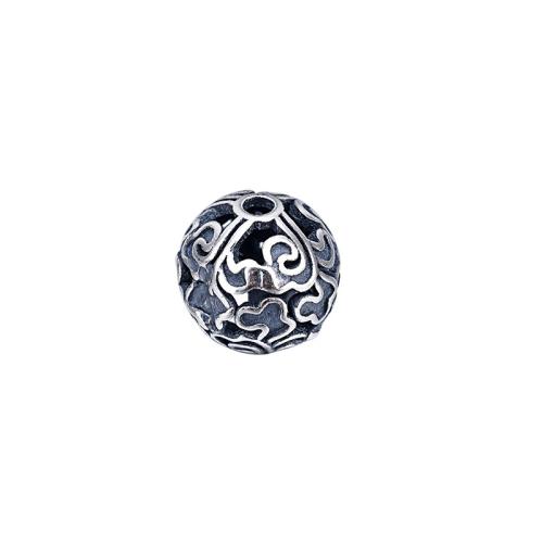925 Sterling Silver perle, pozlaćen, možete DIY & različite veličine za izbor, izvorna boja, Prodano By PC